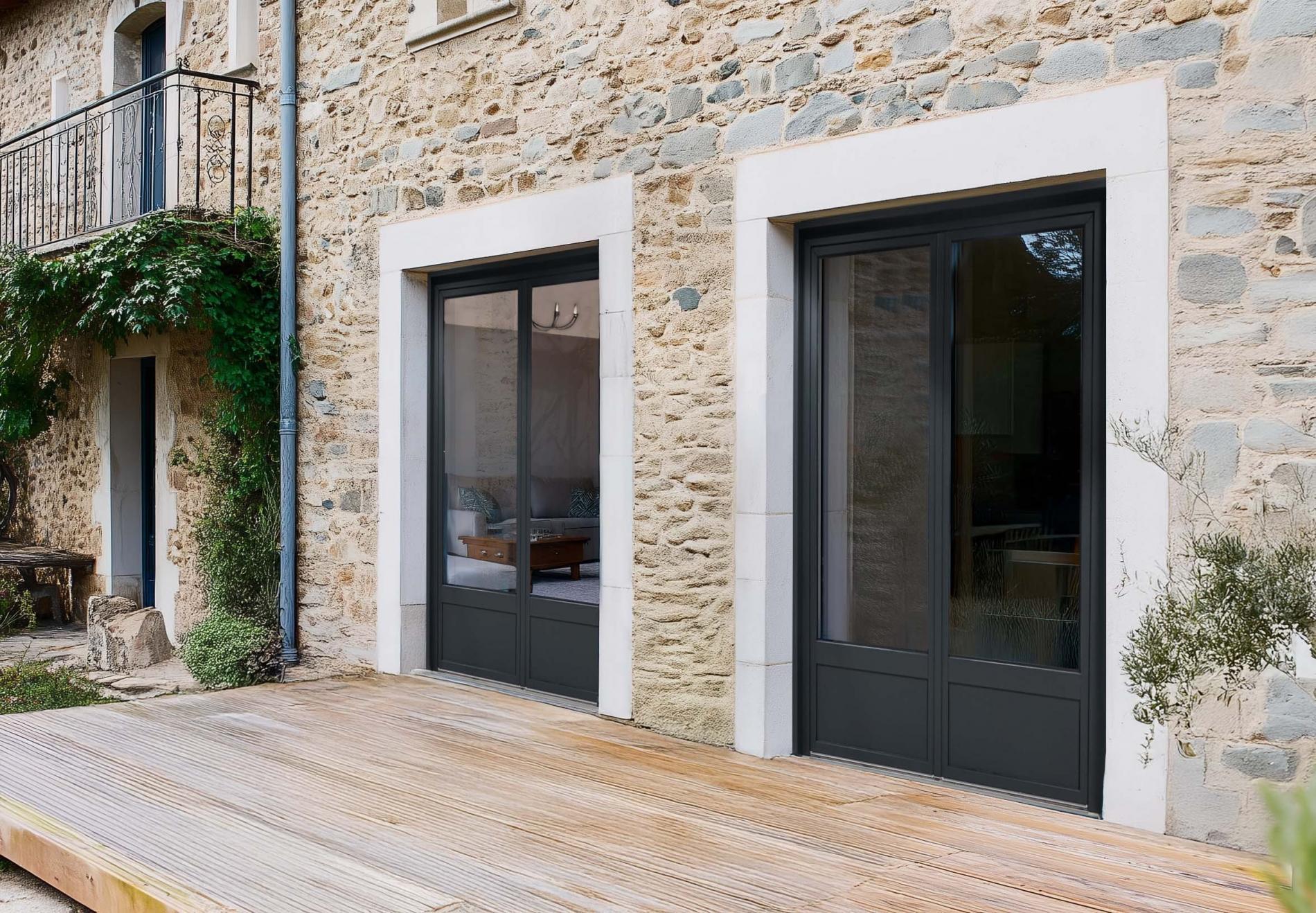 Porte fenêtre PVC tdf