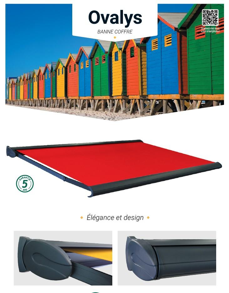 Store banne coffre Ovalys